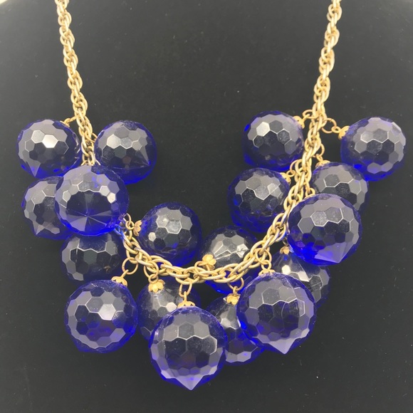Vintage Royal Blue Necklace - Picture 8 of 8